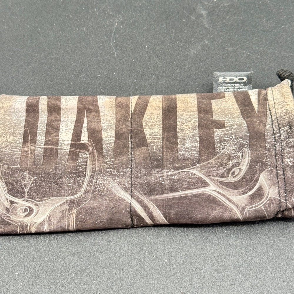 Oakley Sunglasses Pouch Unisex OS Charcoal Excellent Microfiber HDO Bag